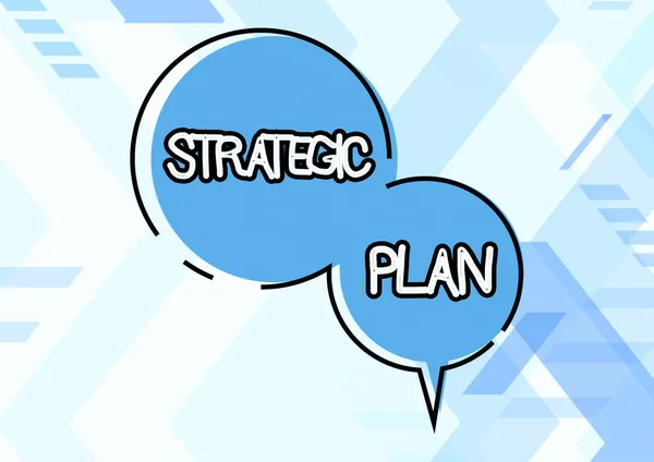 Pisanie Wyświetlania Tekstu Planowanie Strategiczneproces Definiowania Strategii Podejmowania Decyzji Koncepcja — Zdjęcie stockowe
