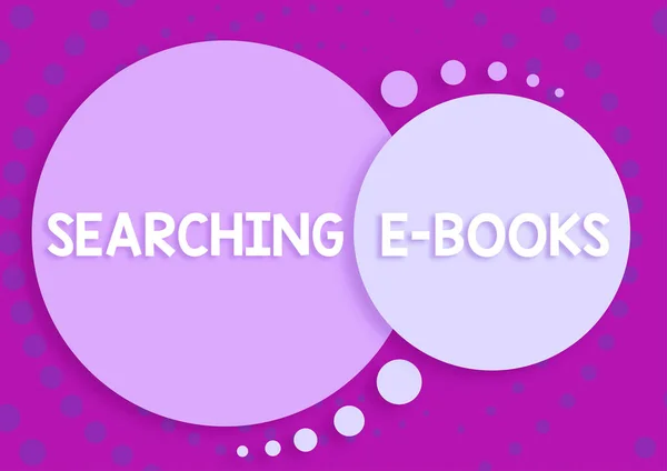 Aanmelden Weergave Zoeken Boekenvraag Woord Voor Zoek Naar Online Literatuur — Stockfoto