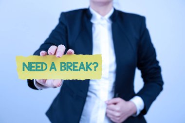 Kavramsal başlık Bir Kırılma Sorusu Gerekiyor, İş Konsepti Tatili Ayrılık Aranıyor Bölünme Zamanı