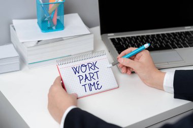 Kavramsal başlık İş Yarı Zamanlı, İş Fikri Kalıcı olmayan ama iyi işleyebilen bir iş