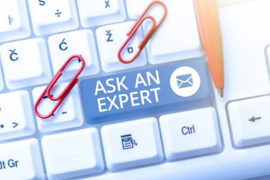 Kavramsal görüntüleme Bir Uzmana Sorun, Bir konuda büyük bilgisi olan birine tavsiye istemek üzerine yazılmış Sözcük