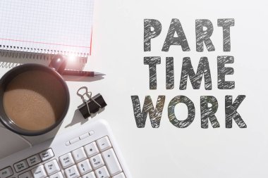 Kavramsal gösterim Part-time Çalışma, İş yaklaşımı Kalıcı olmayan ama iyi iş yapabilen bir iş Dairesel çizelgeyi manipüle eden başarılı strateji oluşturma.