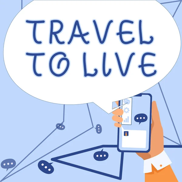Concereption Travel Live Business Overview Get Knowledge Exciting Travelers Travelers — 스톡 사진