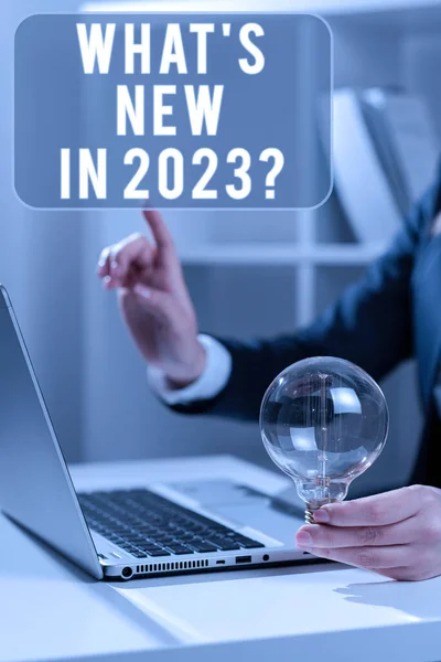 2023 Teki Yeni Sorular Nternet Konsepti Gelecek Yıl Için Beklentileri — Stok fotoğraf
