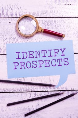 Kavramsal başlık Müstakbel Müşteri Muhtemel İdeal Müşteri Bağışı, Konsept fotoğraf Muhtemel Müşteri Muhtemel Müşteri Muhtemel Müşteri Muhtemel Donörlerini Tanımla