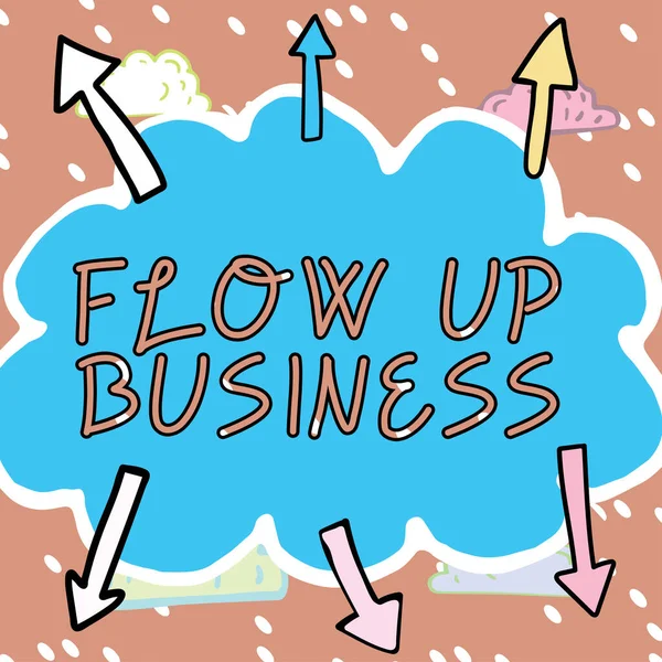 Inspiracja Pokazująca Znak Flow Businessmoney Który Przenosi Się Firmy Biznes — Zdjęcie stockowe