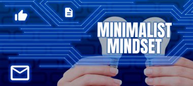 Minimalist Minimalist Mindsett 'e ilham veren metin Hayatın dağınıklık olmadan neler sunabileceğinin daha iyi farkında ol.