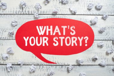 Metin işareti hikayenizin ne olduğunu gösteriyor. Kendiniz hakkında herhangi bir güncelleme, iş yaklaşımı ile ilgili bir gelişme var mı?