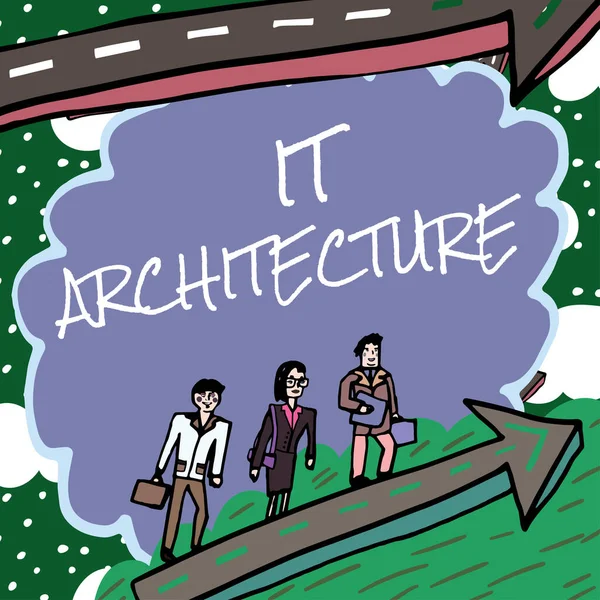 Text Der Inspiration Zeigt Architektur Architektur Wird Auf Den Prozess — Stockfoto