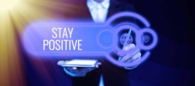 Pozitif Kalın, İş Genel Görünümü Yükseltici Düşüncelere Katılın İyimser ve Gerçek Olun