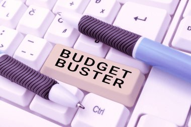 Kavramsal gösterim Bütçe Avcısı, İş Konsepti Tasasız Harcama Gereksiz Satışlar Gereksiz Harcamalar