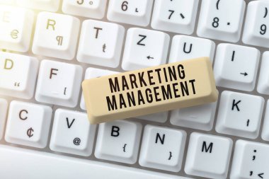 Kavramsal Başlık Pazarlama Yönetimi, Kavramsal Fotoğraf Geliştirme Reklamları Yeni Ürün veya Hizmeti Destekleyin