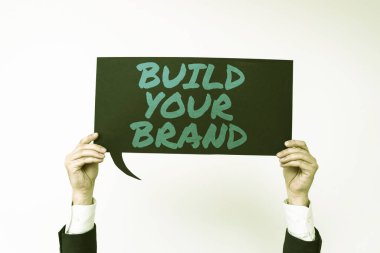 Lütfen Bizi İnceleyin, Ticari Kimlik Tanıtımı Üzerine Yazılmış Sözcük Başlığı Sunan Metin Başlığı