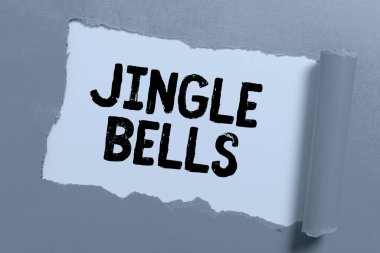 Kavramsal başlık Jingle Bells, Dünyanın en ünlü geleneksel Noel şarkısına yazılmış sözler