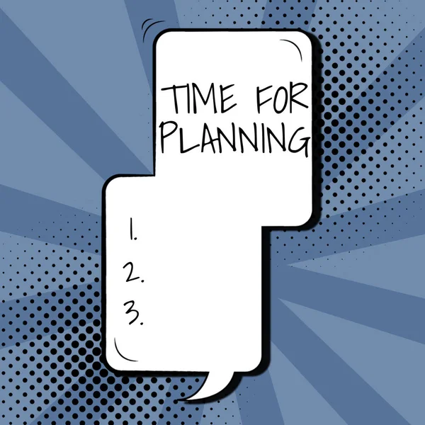 Inspiration Showing Sign Time Planningsetting Things Priority List Προετοιμασία Επιχειρησιακή — Φωτογραφία Αρχείου