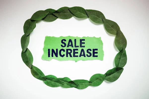 Text showing inspiration Sale Increase, Business showcase Average Sales Volume has Grown Boost Income from Leads