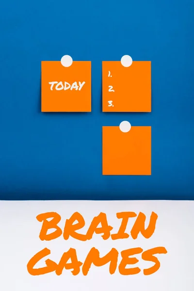Правообладатель Иллюстрации Brain Games Business Concept — стоковое фото