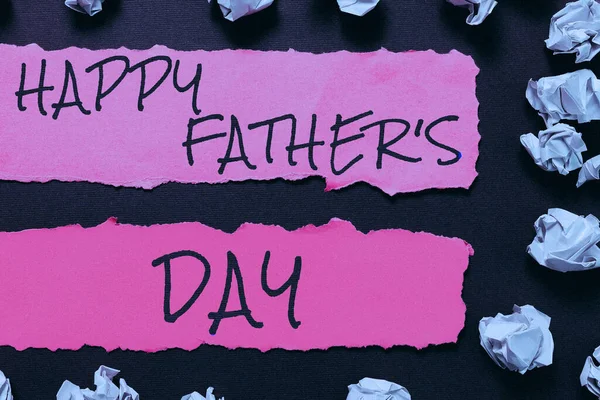 Conceptual Display Tomorrow Friday Word Written Time Year Celebrate Fathers — Stock Photo, Image