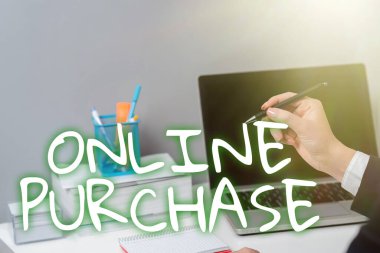 İnternet üzerinden Online Satın Alma, Elektronik Ticari Mallar Satın Alma, İnternet üzerinden Yazma, Elektronik Ticari Malları Satın Alma Sözleri