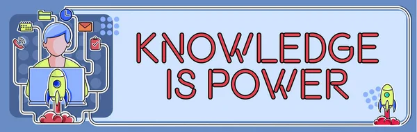 Τίτλος Κειμένου Που Παρουσιάζει Γνώση Είναι Powerskills Που Αποκτήθηκαν Μέσω — Φωτογραφία Αρχείου