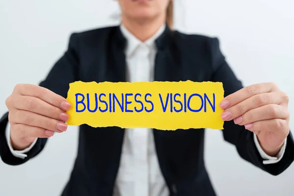 Texte Source Inspiration Business Visionnez Votre Entreprise Avenir Fonction Vos — Photo