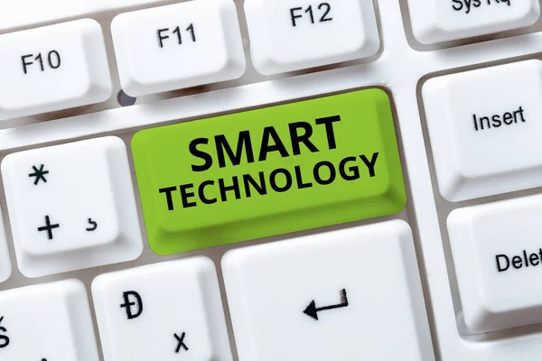 Smart Technologygadgets Oder Geräte Mit Eingebautem Computer Oder Chip Business — Stockfoto