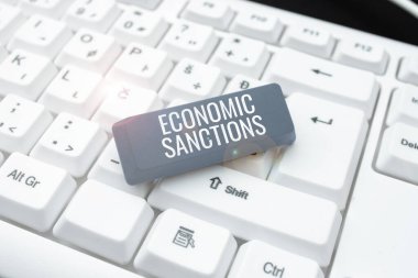 Kavramsal gösteri Ekonomik Yaptırımlar Cezası Başka bir ülkeye uygulandı Ticaret savaşı, İş yaklaşımı Ceza Başka bir ülkeye uygulanan Ticaret Savaşı