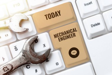 Kavramsal başlık Mekanik Mühendis, İnternet Konsepti Uygulamalı Makine Sistemi Disiplini