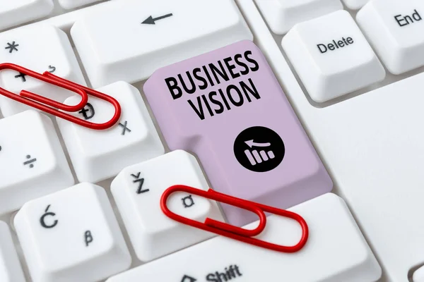 Business Visiongrow 당신의 목표를 기반으로 미래에 사업을 합니다 비즈니스 케이스는 — 스톡 사진