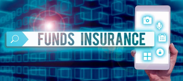 Εννοιολογική Απεικόνιση Funds Insuranceform Collective Investment Offered Insurance Policies Εννοιολογική — Φωτογραφία Αρχείου