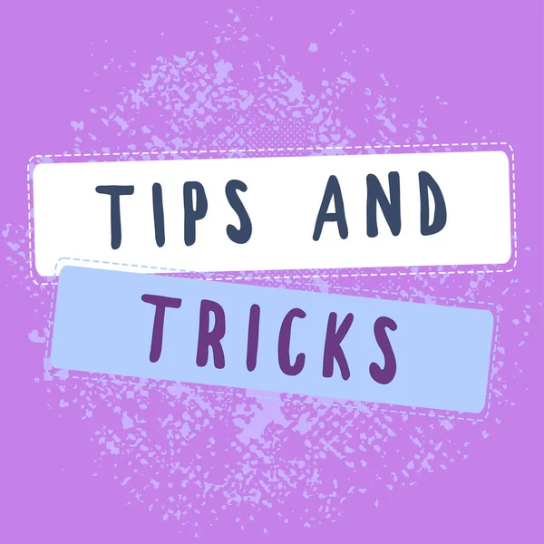 Text Mit Inspiration Tipps Und Tricks Hilfreiche Ratschläge Die Bestimmte — Stockfoto