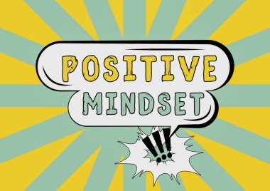 İyi tarafına odaklanan kavramsal manşet olumlu zihinsel ve duygusal tutum, iyi tarafına odaklanan kavramsal fotoğraf zihinsel ve duygusal tutum