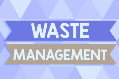 El yazısı metin Atık Yönetimi gerekli çöp başlangıcını nihai imha, iş fikri eylemleri gerekli çöp başlangıcını yönetmek nihai imha