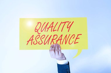 Metnin gösterilmesi Kalite Güvencesi belli bir kalite güvencesi sağlamakta, İnternet Konsepti belirli bir kalite düzeyi belirlemektedir.