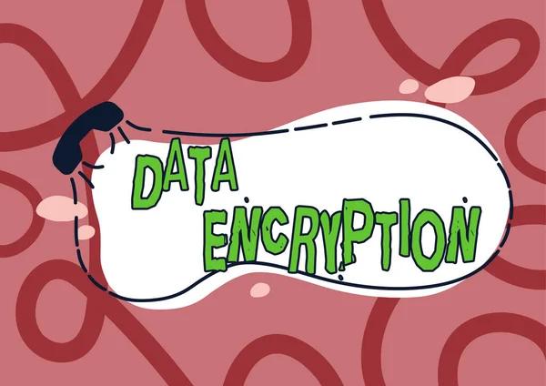 Käsitteellinen Kuvateksti Data Encryptionsymmetric Key Algoritmi Sähköisten Tietojen Salaamiseen Käsitteellinen — kuvapankkivalokuva