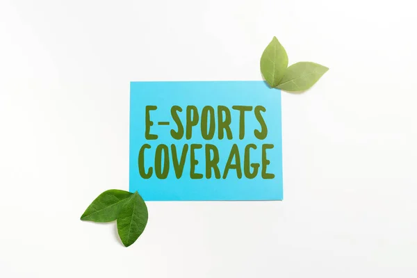 Szöveg Felirat Bemutató Sport Coveragereporting Élőben Legújabb Sportverseny Broadcasting Üzleti — Stock Fotó