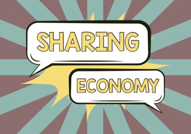 El yazısı işareti, başkalarına ders vermeden önce öğrendiklerimi paylaşma, mallara erişim olanağı sağlayan ekonomik model için sözcük.