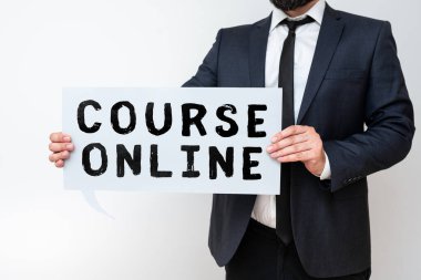 Metin başlığı Online, İş yaklaşımı eearning Electronic Education Distant Study Digital Class