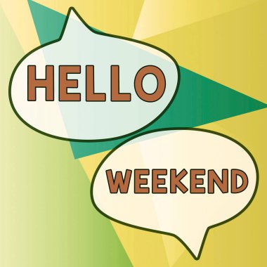 Hello Weekend, Business Showcase Kaçış Macerası Cuma Pozitif Rahatlama Davetiyesi