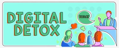 Dijital Detox, Elektronik Aygıtlar Kullanılmadan İşletme Fikrini Yeniden Bağlanmadan Gösteren İmza