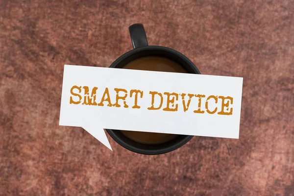 Konzeptionelle Anzeige Smart Device Wort Für Elektronisches Gadget Das Der — Stockfoto