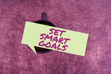 Bize Soruyu Seçme, Anlamı Ayarlanabilir Hedefler Belirleme, İyi İş Planları Yapma Anlamını Sunan Metin başlığı