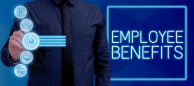 Esin kaynağı olan çalışanlar için dolaylı ve nakitsiz tazminat ödendiğini gösteren metin çalışana, konsept fotoğrafa dolaylı ve nakitsiz tazminat ödenmiştir.