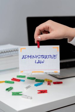 Bir hükümet tarafından oluşturulan idari yönetmelikler yönetmeliği yönetmeliğinin kavramsal başlığı, bir hükümet tarafından oluşturulan yönetmelikler sözcüğü