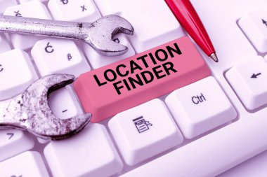 Seçili bir yerin, iş konsepti A servisinin adresini bulmak için el yazısı metin bulma aracı özelliği seçili bir yerin adresini bulmak için kullanıldı