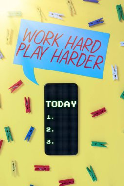 Kavramsal gösteri Daha Sıkı Oyun, İş gösterisi Bir Denge Hayatı Rahatlamak İçin Bir Ara Kadere Sahip