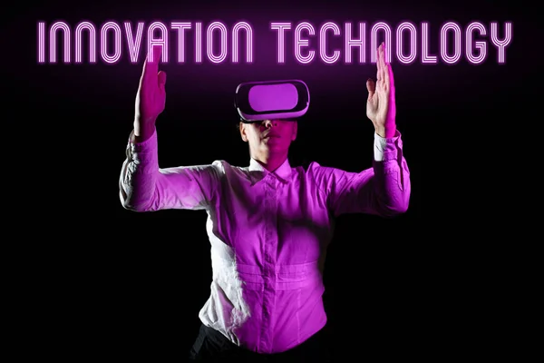 Psaní Textů Inovace Technologie Obchodní Koncepce Nový Nápad Nebo Metoda — Stock fotografie
