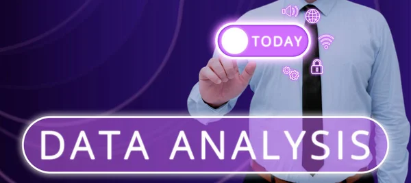 Rukopisný Text Analýza Dat Business Showcase Přeložit Čísla Analytického Závěru — Stock fotografie