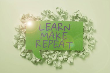 Kavramsal gösterim Pazarlama, iş konsepti Bir kez yaptığınızda hızlı öğrenen hataları düzeltir