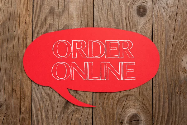 온라인 Order Online 인터넷 Internet Concept Buying 서비스를 인터넷을 판매하는 — 스톡 사진